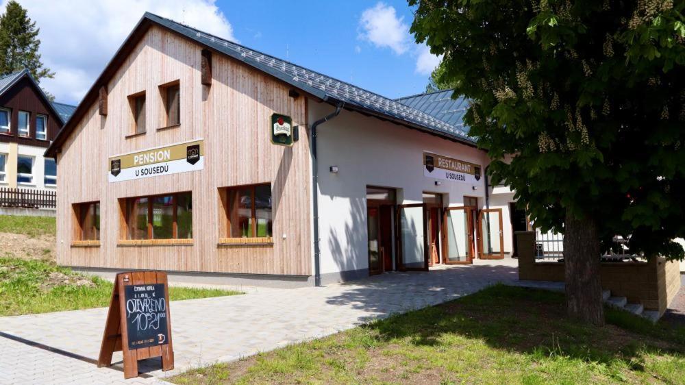 Pension A Restaurace U Sousedu Strazny Kültér fotó